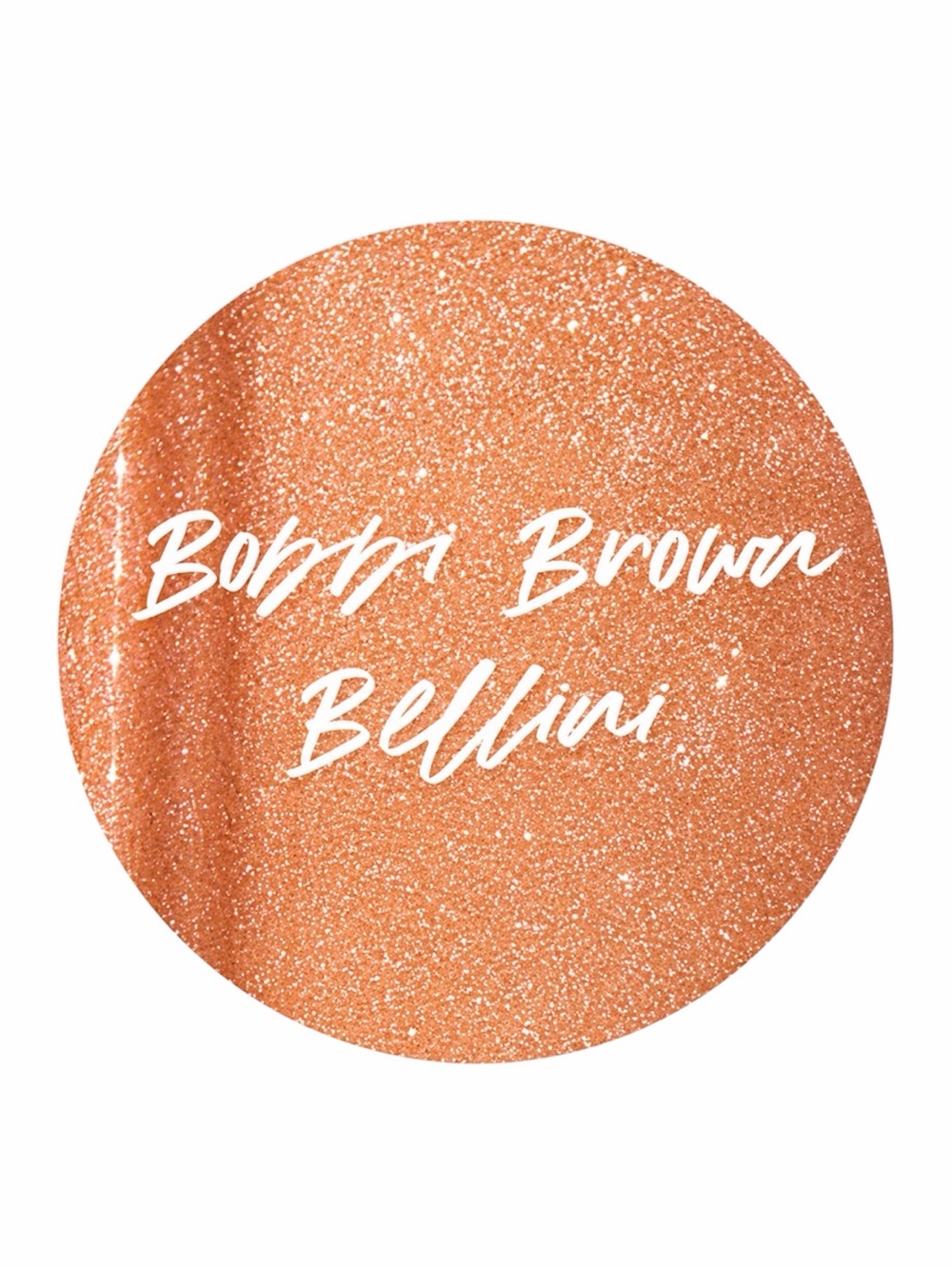 BOBBI BROWN MINI CRUSHED OIL-INFUSED GLOSS SHIMMER IN BELLINI .07 OZ
